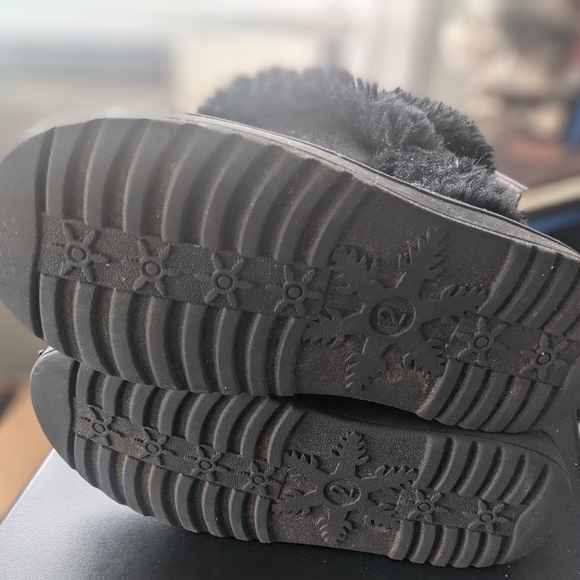 Girls Faux Fur Winter Boots - Picture 3 of 5